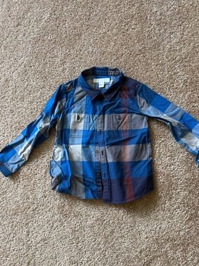 Toddler Burberry Button down size 2Y